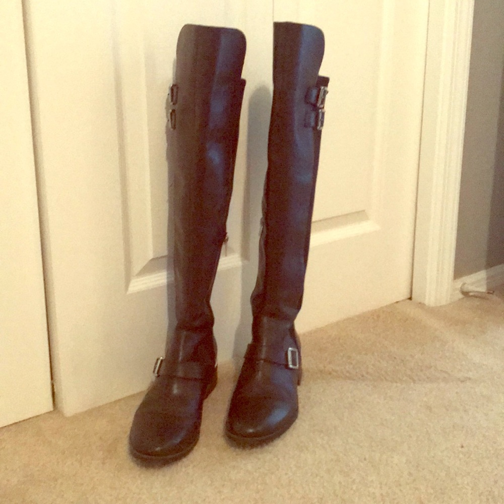 Calvin Klein Knee High Riding Boots